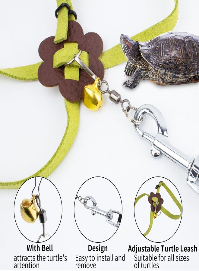 OOXYG Retractable Turtle Leash with Handle, Tortoise Leash and Harness Set Adjustable, Outdoor Walking Training Harness Strap for Turtle/Tortoise, Tortoise Toys, Accessories for Tortoises - Image 4